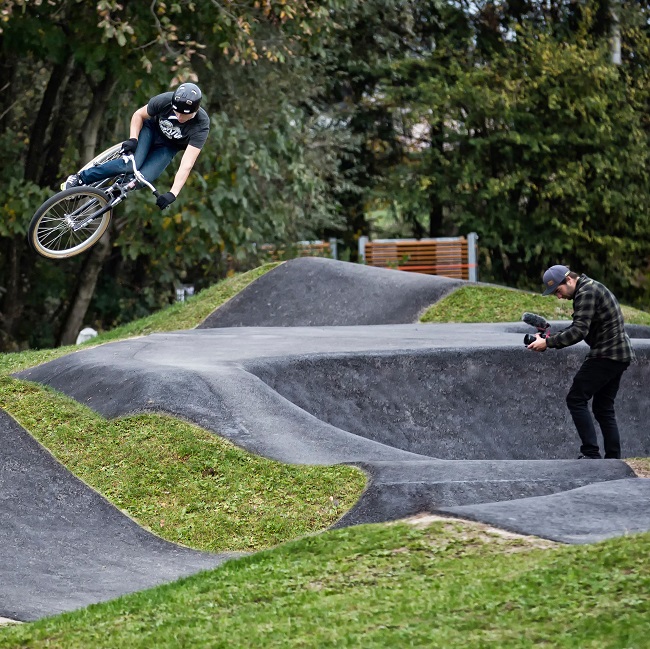 1 million laps at Austria’s largest pump track IAKS Worldwide